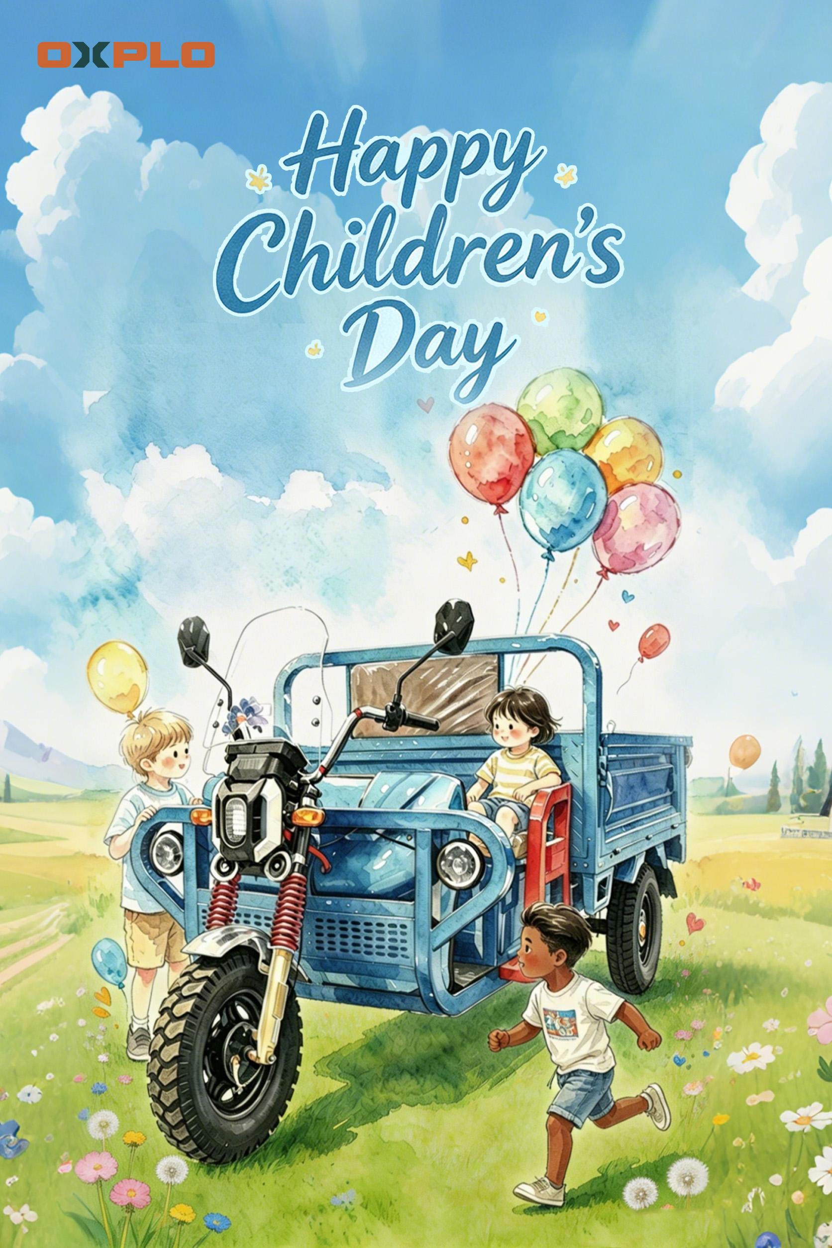 Bonne fête des enfants！